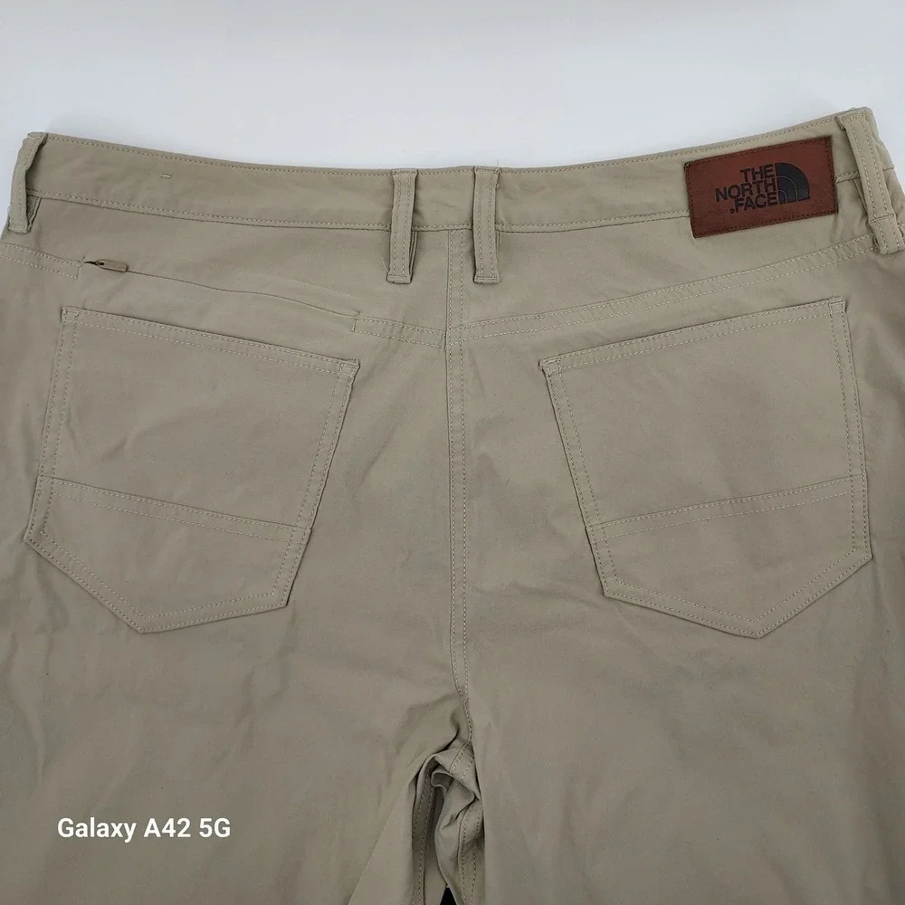 The North Face Mens Regular Fit‎ Khaki Utility Pants Size 36